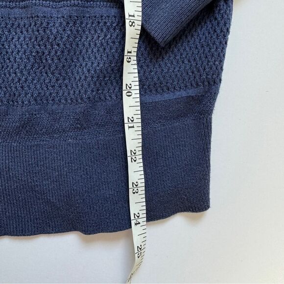 Banana Republic Navy Blue Knit Sweater Size Small - Picture 4 of 7